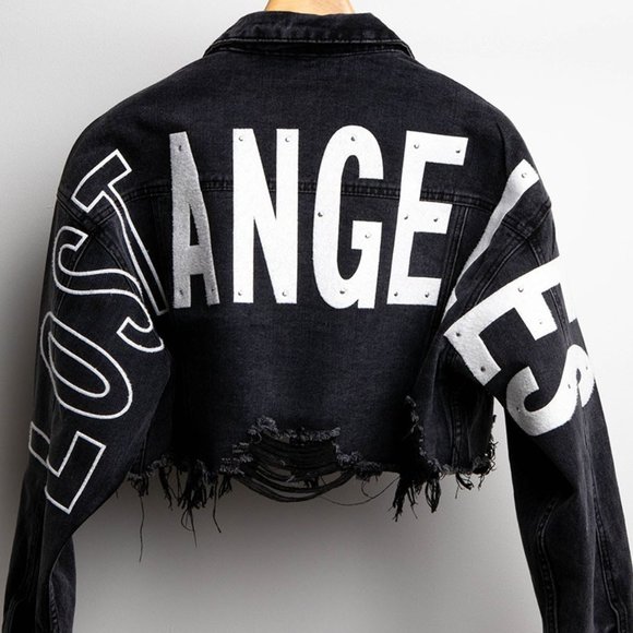 Jackets & Blazers - LOST ANGELES CROP JACKET
